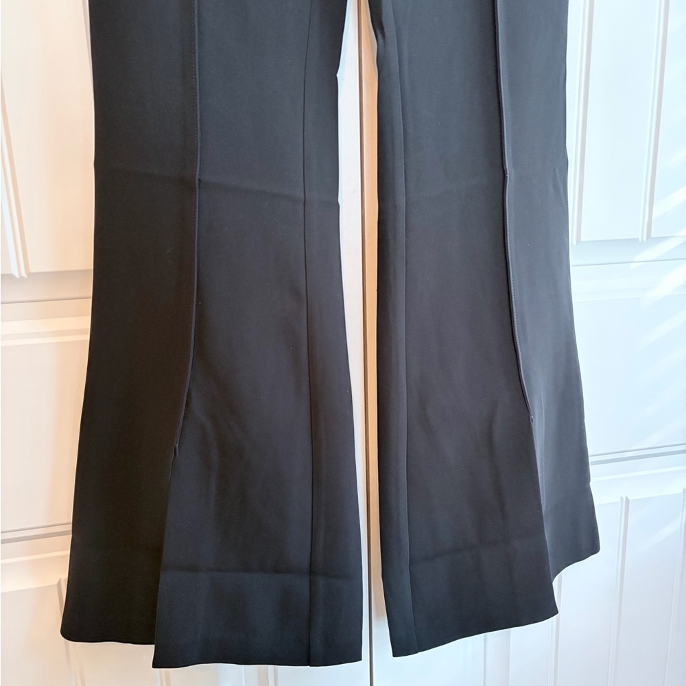 Cinq à Sept Billie Pants Black Tailored Flare Women’s Size 10 NWT MSRP $325 - Picture 3 of 15